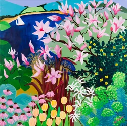 Magnolias à Salcombe, 2013